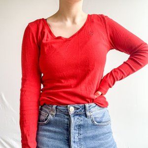 ✨ RED RALPH LAUREN LONG SLEEVE ✨